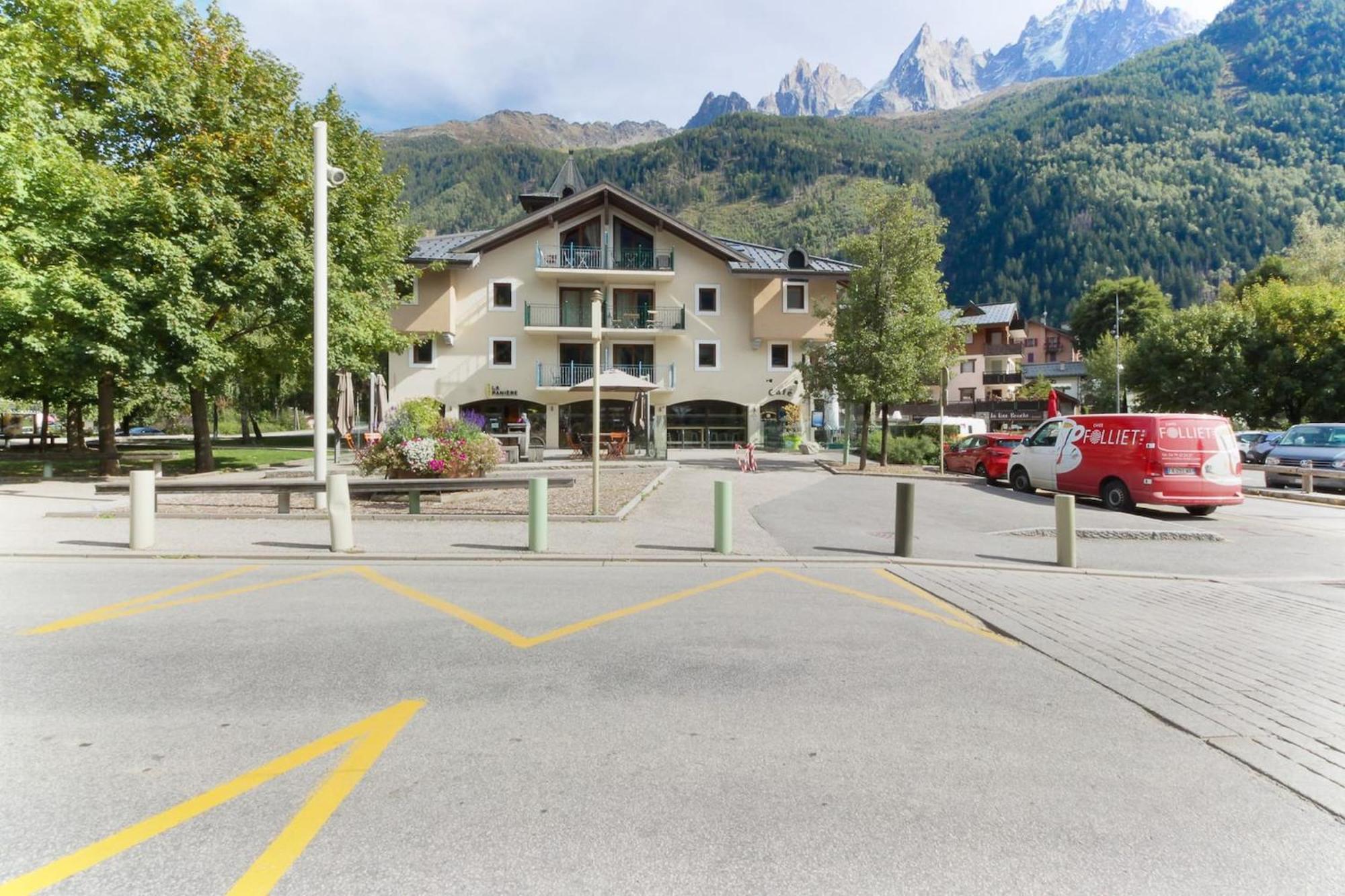Albertine - Centre De Chamonix - Garage - Mountain Views! Luaran gambar